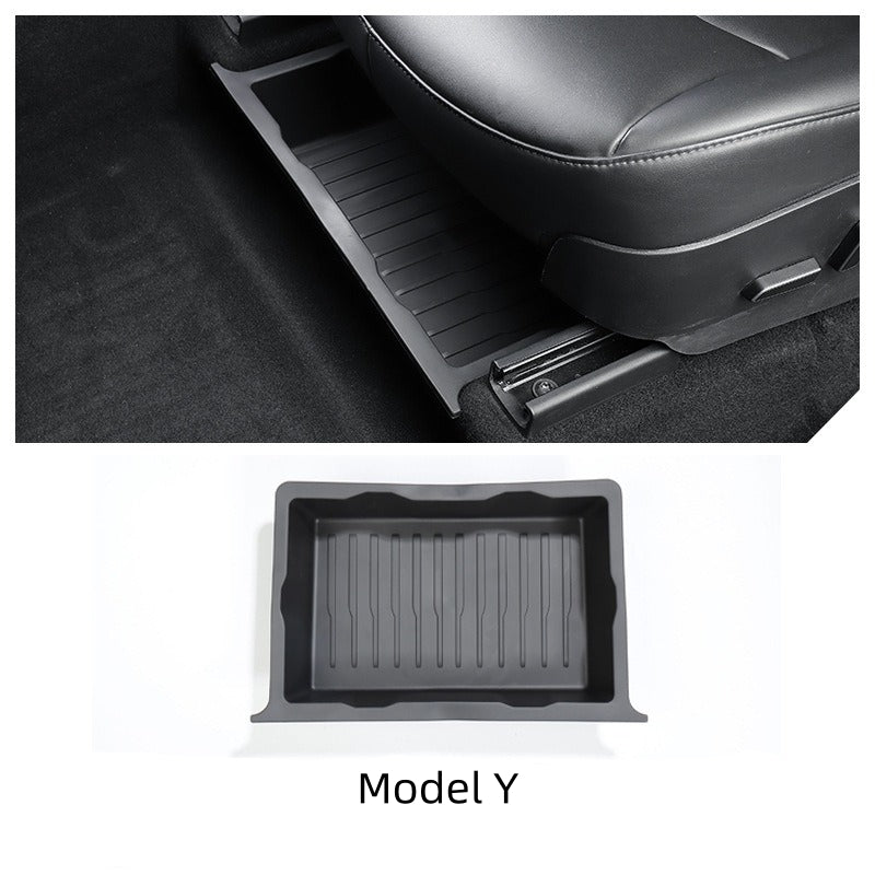 Vehicle Seat Organizer Box for Tesla Model Y/X, TPE