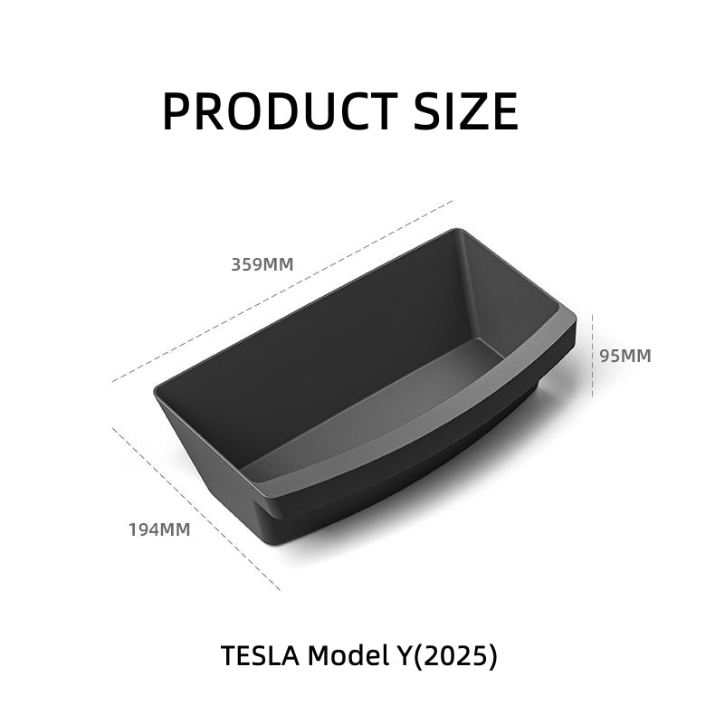 Vehicle Seat Organizer Box for Tesla Model Y, TPE