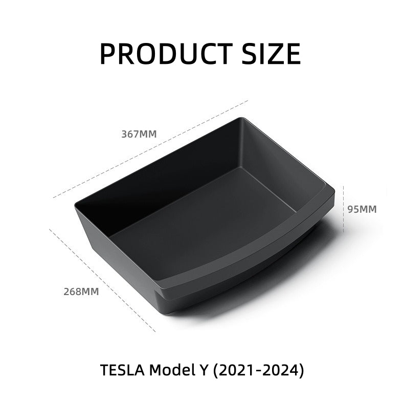 Vehicle Seat Organizer Box for Tesla Model Y, TPE