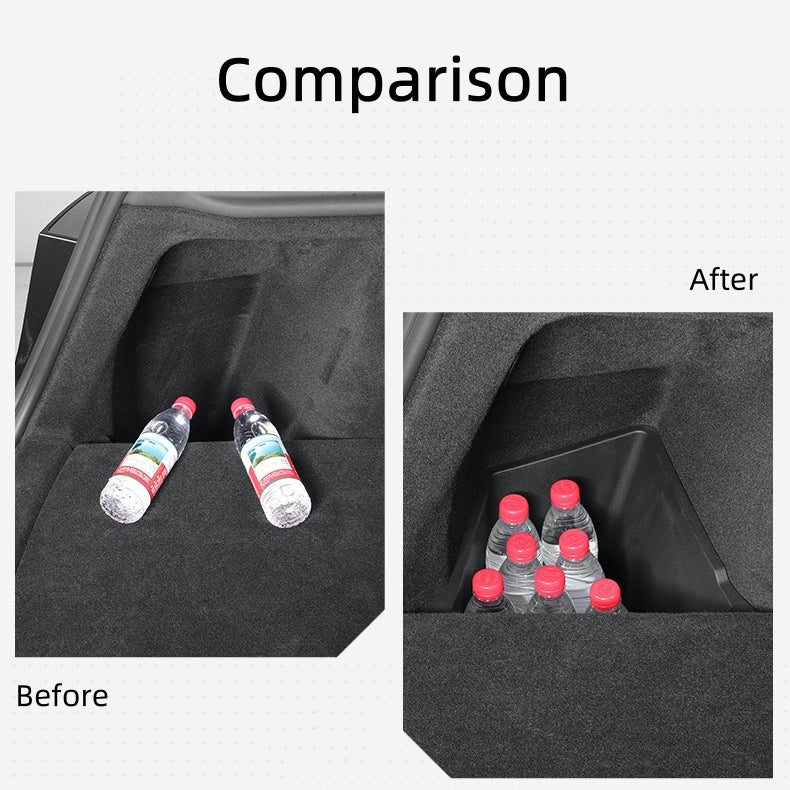 Trunk Storage Boxes with Covers for Tesla Model Y 2025, TPE
