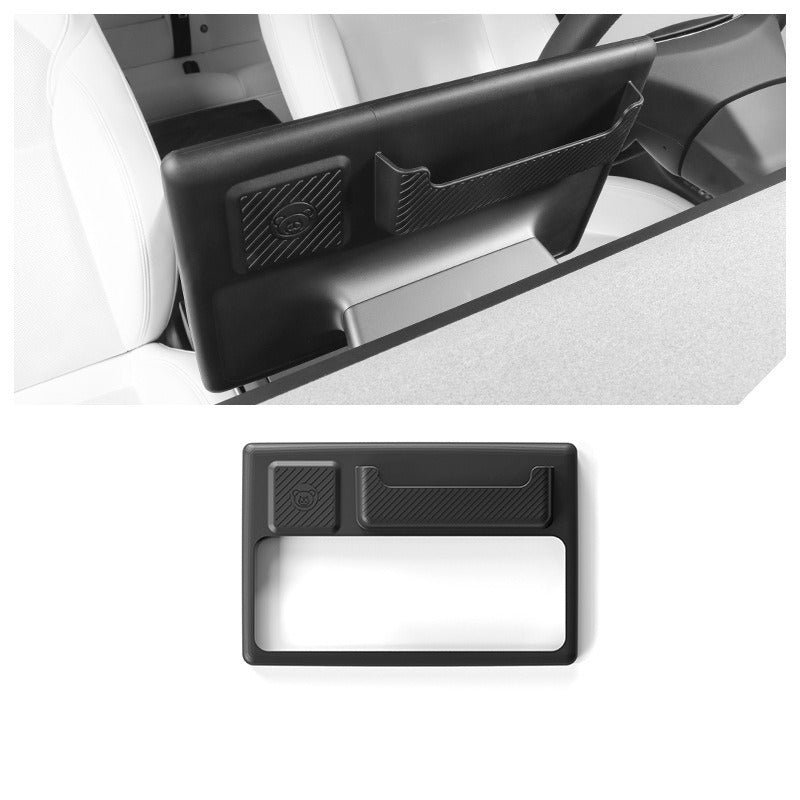 Vehicle Console Screen Protector Case with Storage for Tesla Model Y 2025, TPE