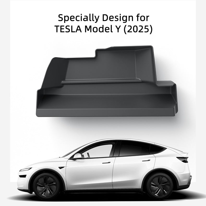 Storage Box of Glove Compartment for Tesla Model Y 2025, TPE