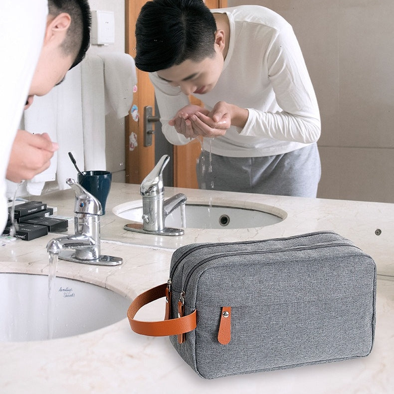 Men's Wash Bag for Travel, Polyester