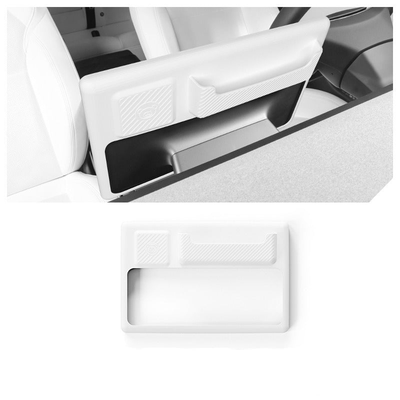 Vehicle Console Screen Protector Case with Storage for Tesla Model Y 2025, TPE