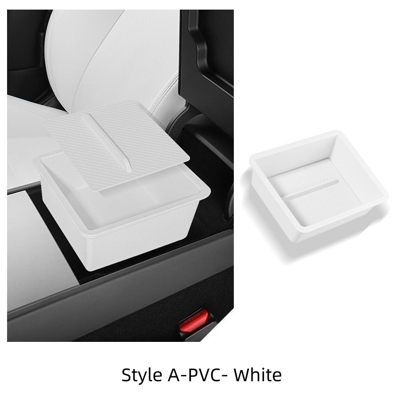 Vehicle Center Console Organizer Box for Tesla Model Y 2025