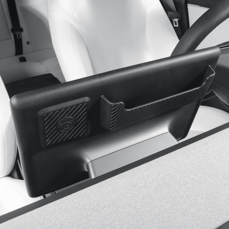Vehicle Console Screen Protector Case with Storage for Tesla Model Y 2025, TPE