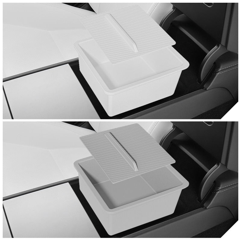 Vehicle Center Console Organizer Box for Tesla Model Y 2025