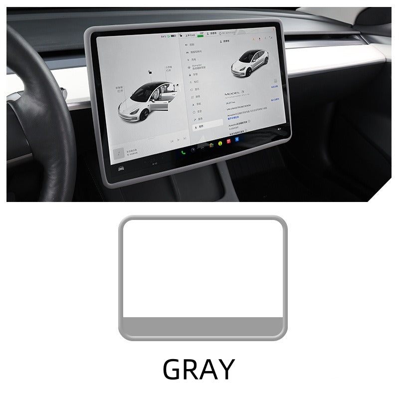 Vehicle Console Screen Protector for Tesla Model 3/Y, Silicone