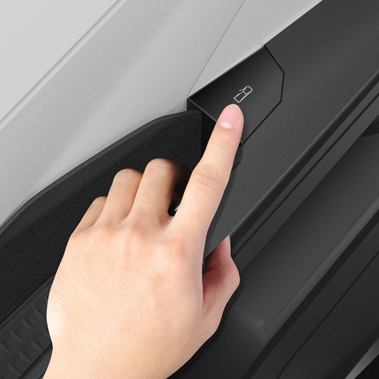 Storage Cover of Vehicle Door Pockets for Tesla Cybertruck, ABS & Silicone, 4pcs
