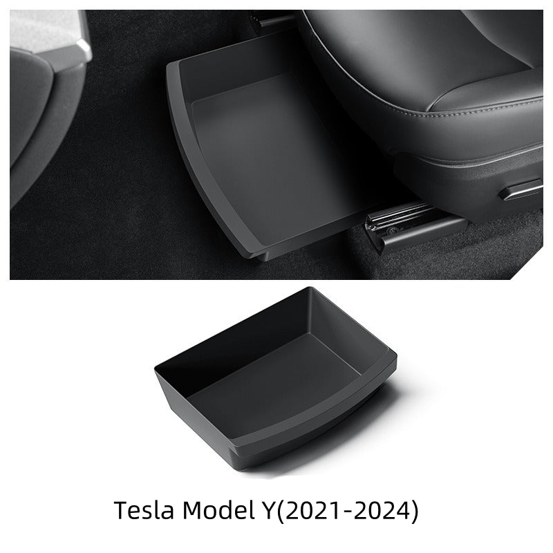 Vehicle Seat Organizer Box for Tesla Model Y, TPE