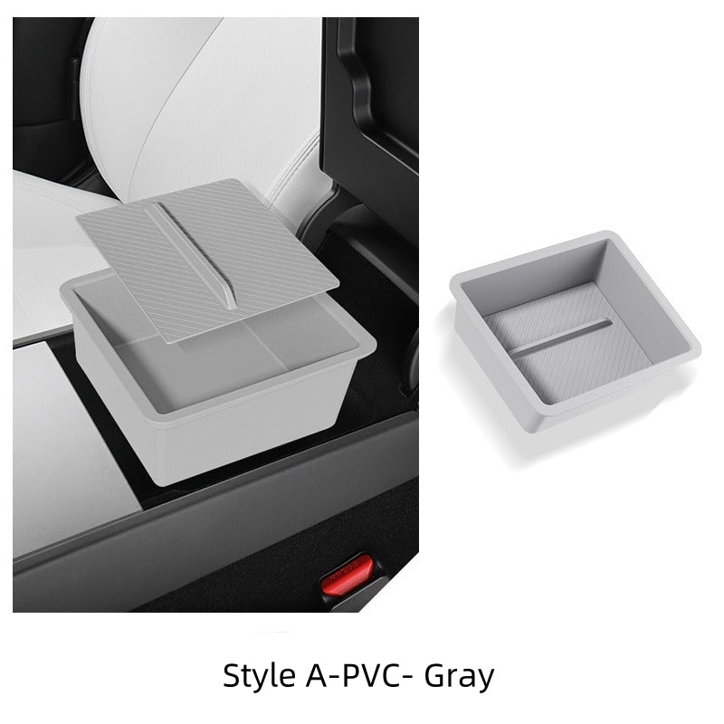 Vehicle Center Console Organizer Box for Tesla Model Y 2025
