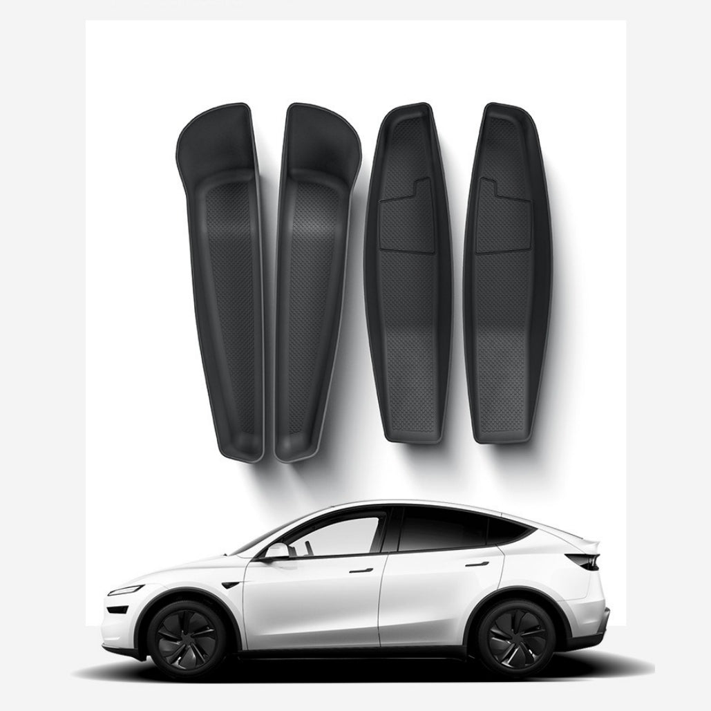 Storage Box of Vehicle Door Pockets for Tesla Model Y 2025, TPE