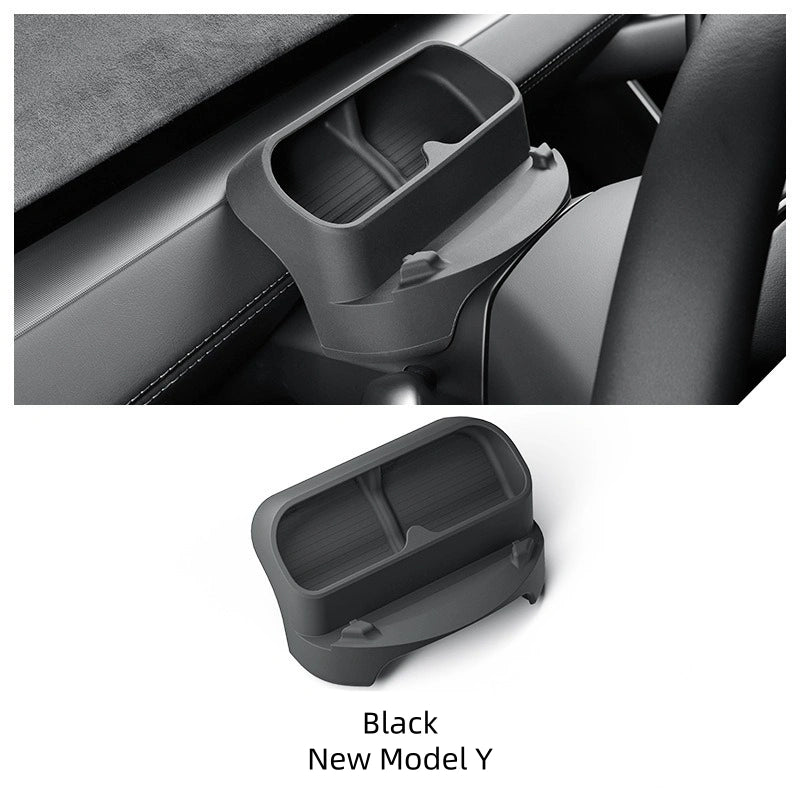 Car organizer tray with 'Black New Model Y' label on a white background