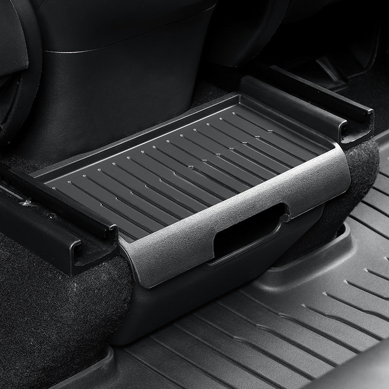 Vehicle Back Seat Organizer Box for Tesla Model Y, TPE