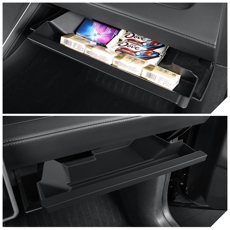Storage Box of Glove Compartment for Tesla Model Y 2025, TPE