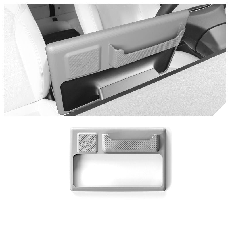Vehicle Console Screen Protector Case with Storage for Tesla Model Y 2025, TPE