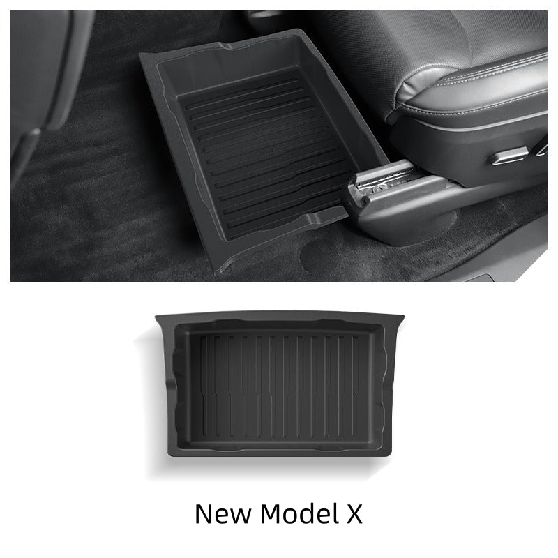 Vehicle Seat Organizer Box for Tesla Model Y/X, TPE
