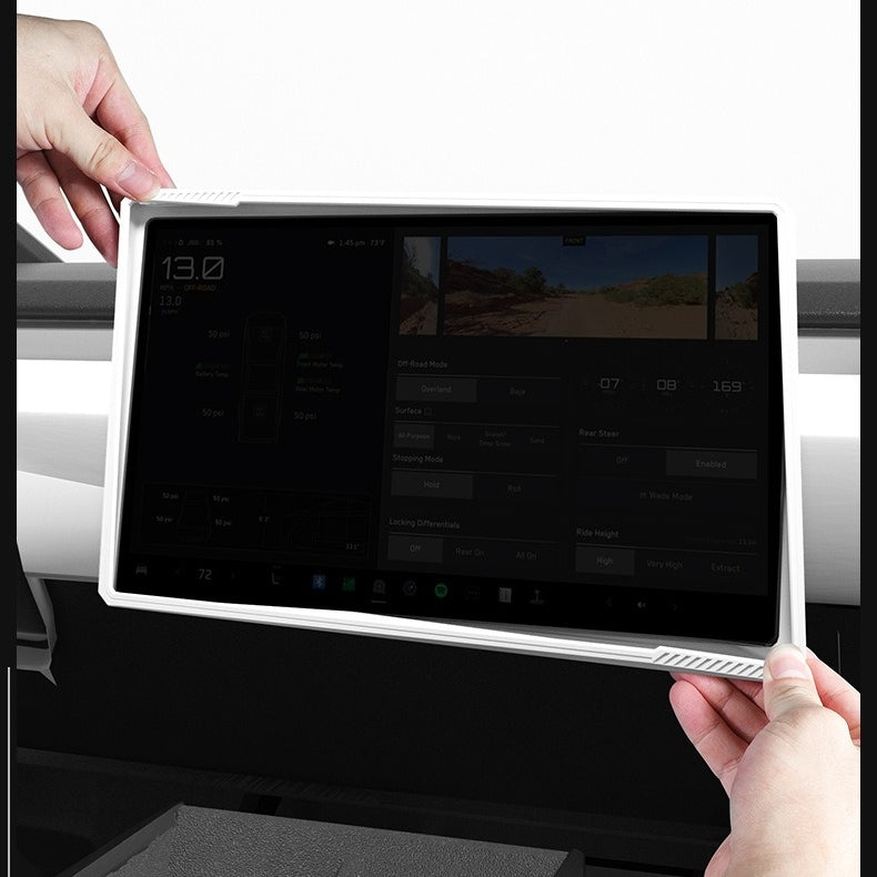 Vehicle Center Console Screen Protector for Tesla Cybertruck, Silicone