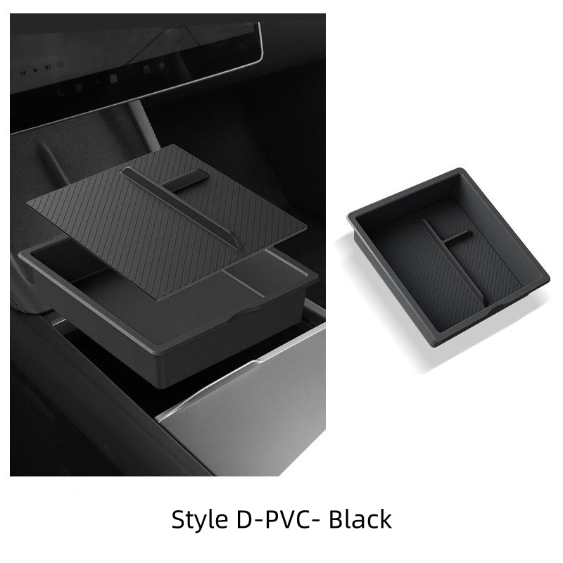 Vehicle Center Console Organizer Box for Tesla Model Y 2025