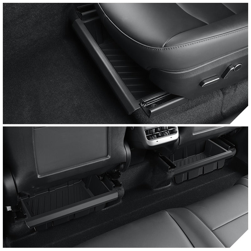 Vehicle Seat Organizer Box for Tesla Model Y/X, TPE