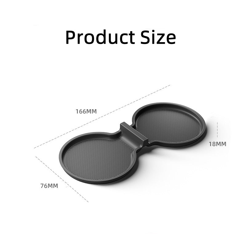 Anti-slip Cup Holder Coaster for Center Console and Rear Seat, Tesla New Model Y/3, TPU