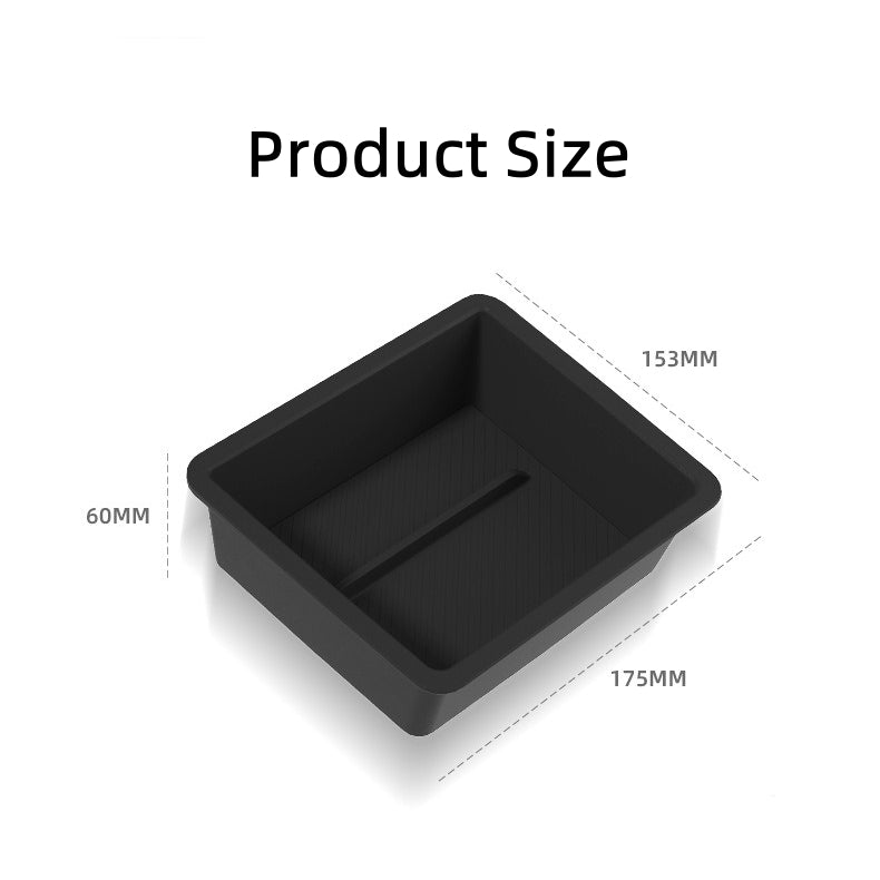 Vehicle Center Console Organizer Box for Tesla Model Y 2025