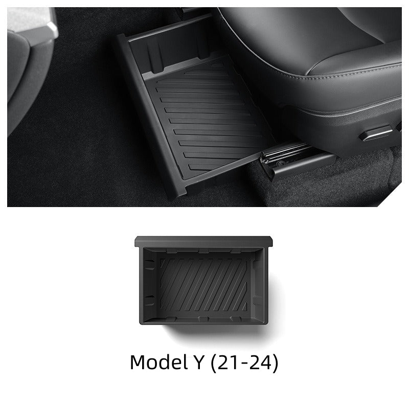 Vehicle Seat Organizer Box for Tesla Model Y/X, TPE