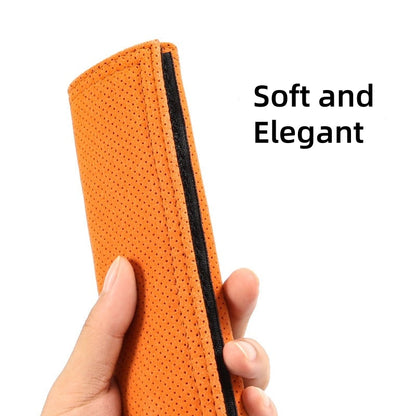 Shoulder Holder for Car Seatbelt, Suede
