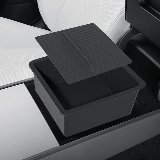Vehicle Center Console Organizer Box for Tesla Model Y 2025