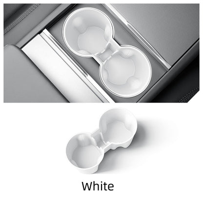 Vehicle Cup Holder Cover for Tesla Model Y 2025, Silicone