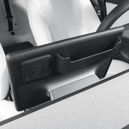 Vehicle Console Screen Protector Case with Storage for Tesla Model Y 2025, TPE
