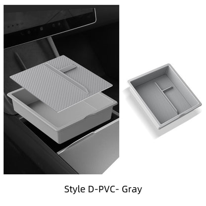Vehicle Center Console Organizer Box for Tesla Model Y 2025