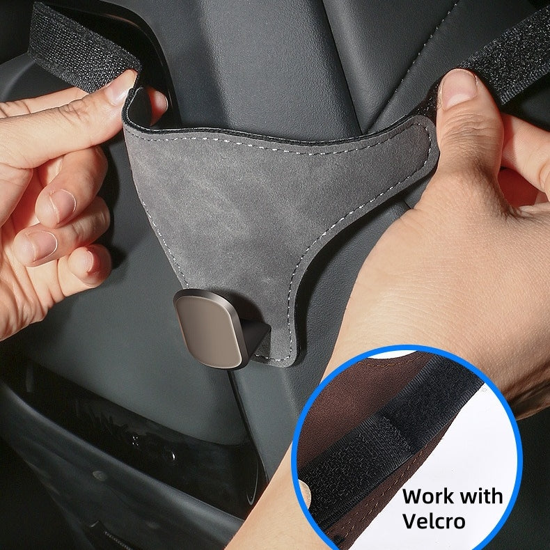Seat Hook Organizer for Sports Car, Leather