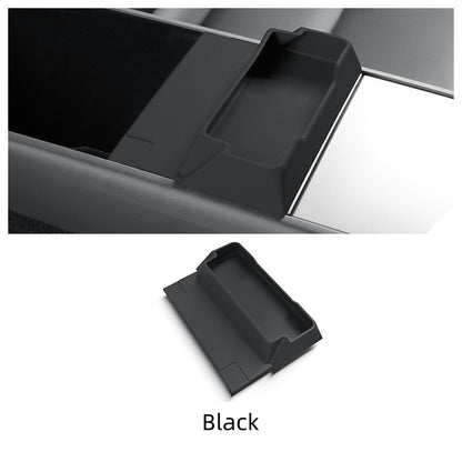 Vehicle Center Console Storage Tray for Tesla Model3/Y, Silicone