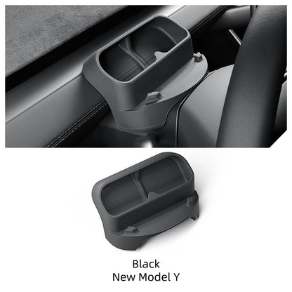 Car organizer tray with 'Black New Model Y' label on a white background
