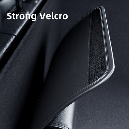 Multi-functional Car Organizer for Trunks, PU Leather, Black