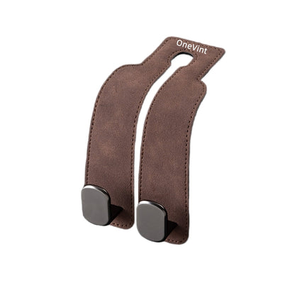 Headrest Hangers for Car, Leather