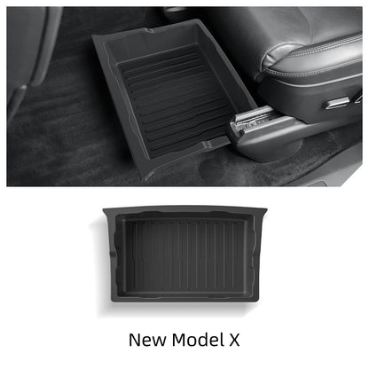 Vehicle Seat Organizer Box for Tesla Model Y/X, TPE