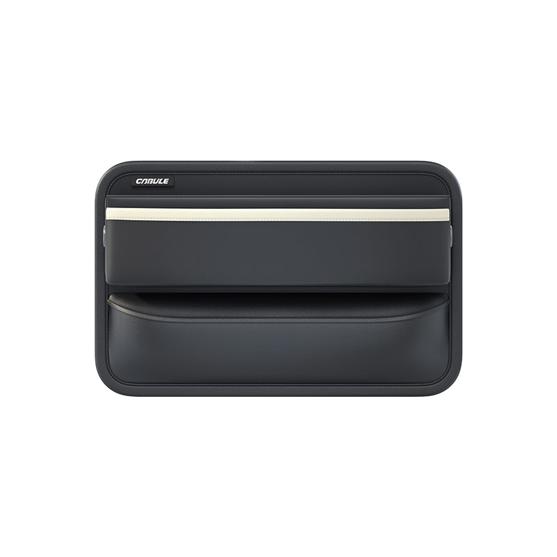 Multi-functional Side Pocket Organizer for Car Seats, Leather