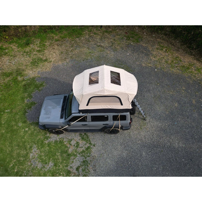 Inflatable Roof Tent with Hand Pump for Car Truck and SUV, 2 Persons, Oxford