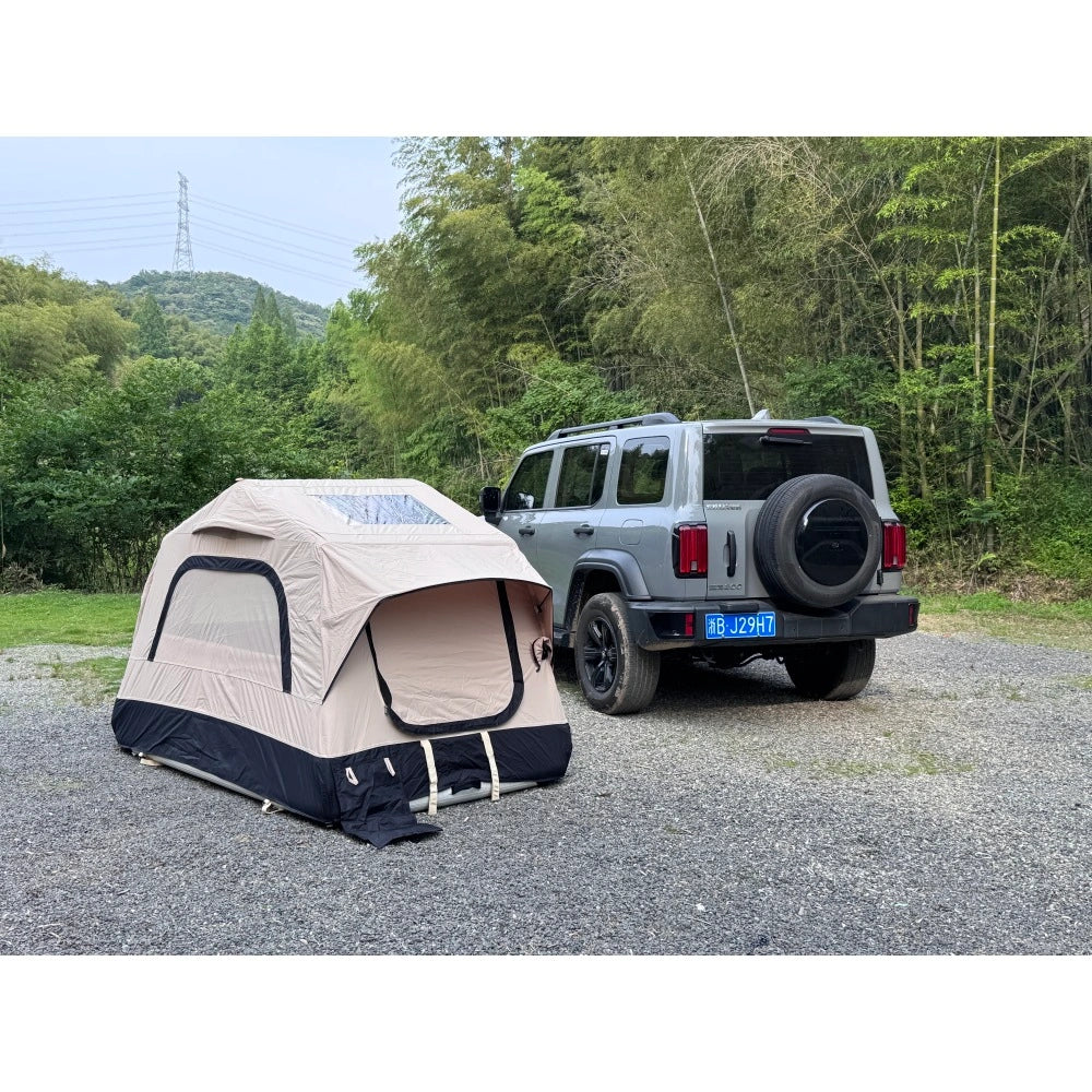 Inflatable Roof Tent with Hand Pump for Car Truck and SUV, 2 Persons, Oxford
