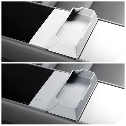 Vehicle Center Console Storage Tray for Tesla Model3/Y, Silicone