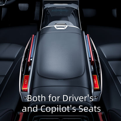 Multi-functional Side Pocket Organizer for Car Seats, Leather