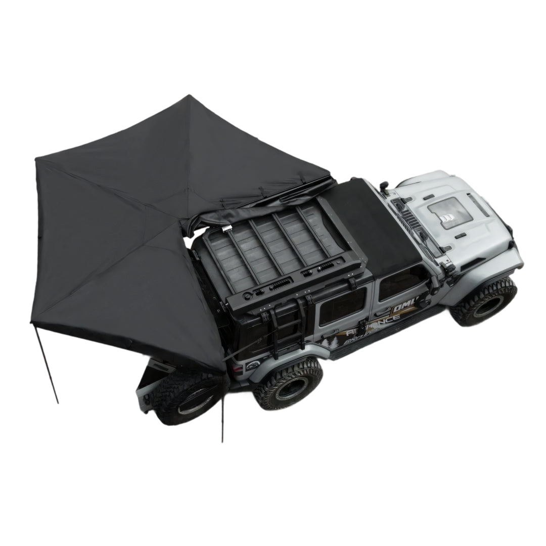 Waterproof Batwing Awning Tent with Storage Bag for Vehicle, 270 Degree, Overland,  Oxford Fabric