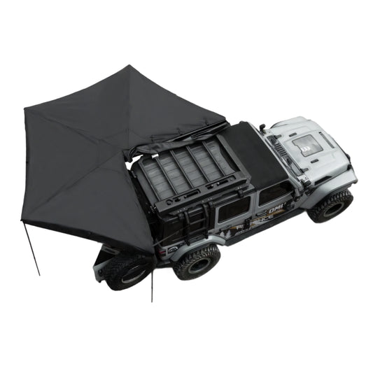 Waterproof Batwing Awning Tent with Storage Bag for Vehicle, 270 Degree, Overland,  Oxford Fabric